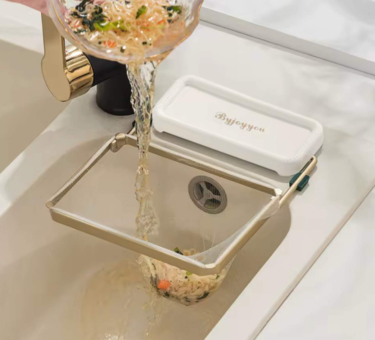 Foldable Sink Filter Rack